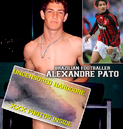 AC MILAN's ALEXANDRE PATO 