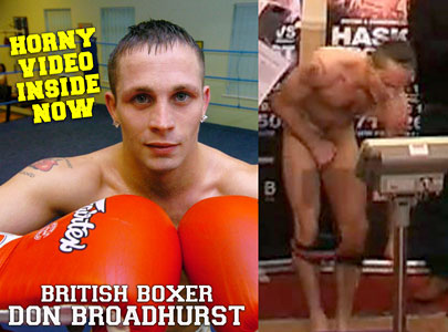 Don Broadhurst, British boxer