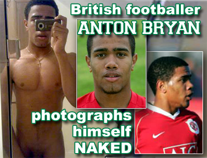 Fully naked young volleyball team