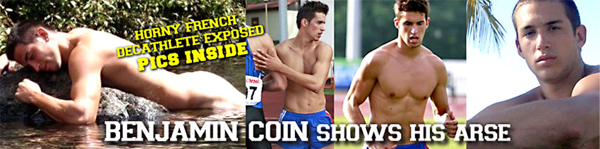 Benjamin Coin shows his arse