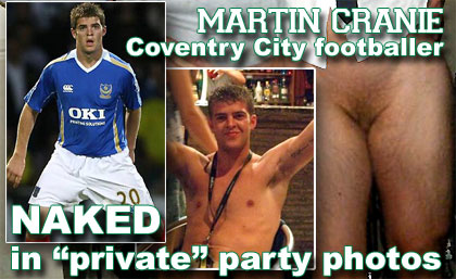 Martin Cranie exposes himself