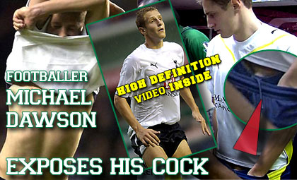 Michael Dawson shows his cock - in High Definition and with a wonderful bulge.