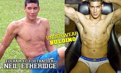 Neil Etheridge exposes his very well-packed underwear