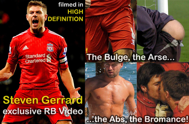 English footballing superstar Steven Gerrard