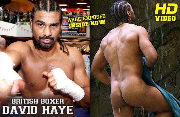 British Boxer David Haye
