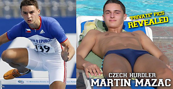 Martin Maz??, Czech 110m hurdler