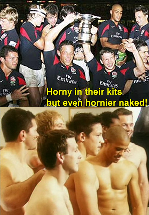 Exclusive England 7s photographed with their toned naked bodies pressed closely together! - Gallery 486