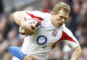 Rugby stallion Josh Lewsey with his mammoth weighty cock on full display!