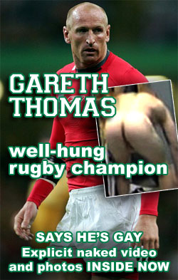 Gareth Thomas - gay and naked